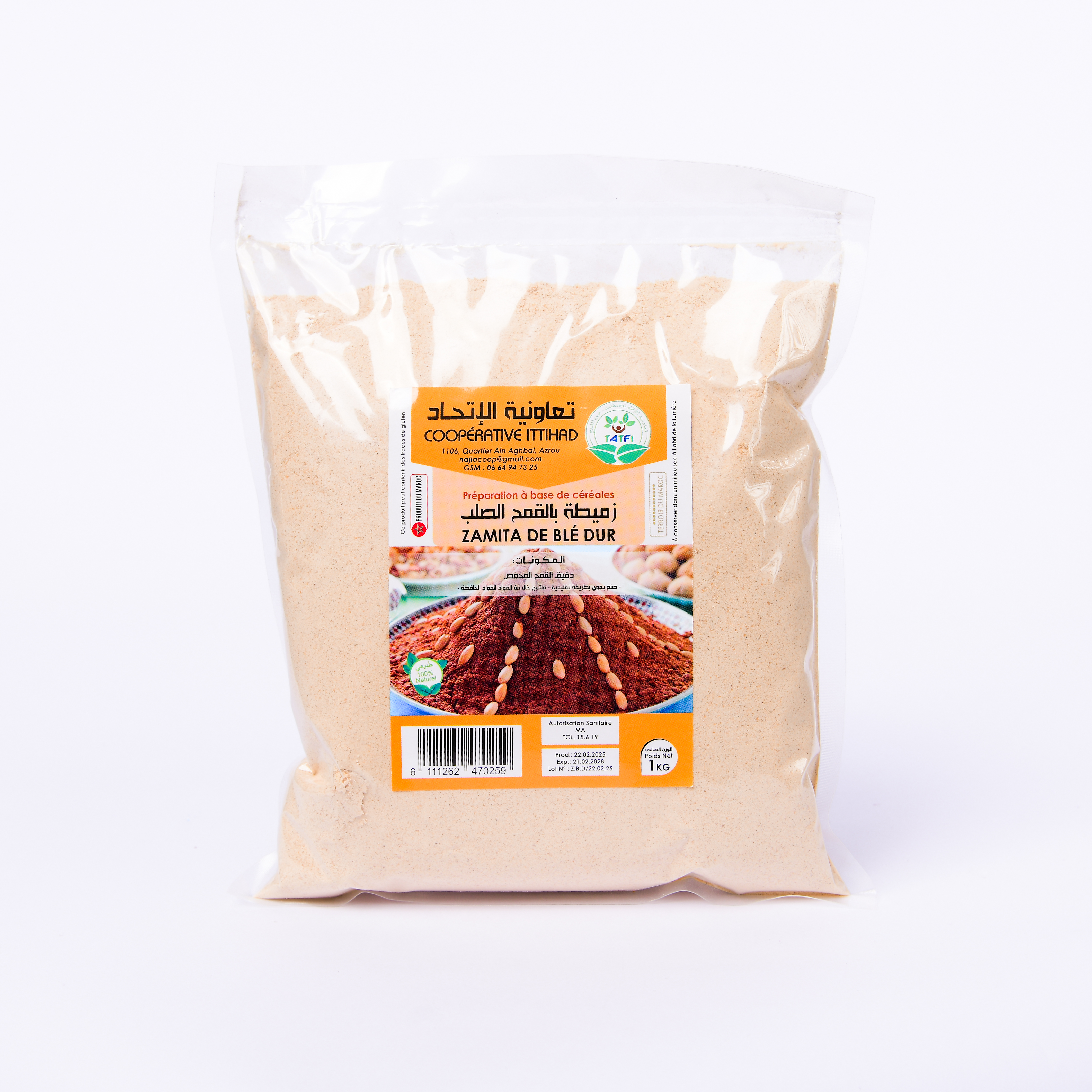 ZEMITA DE BLE DUR1KG