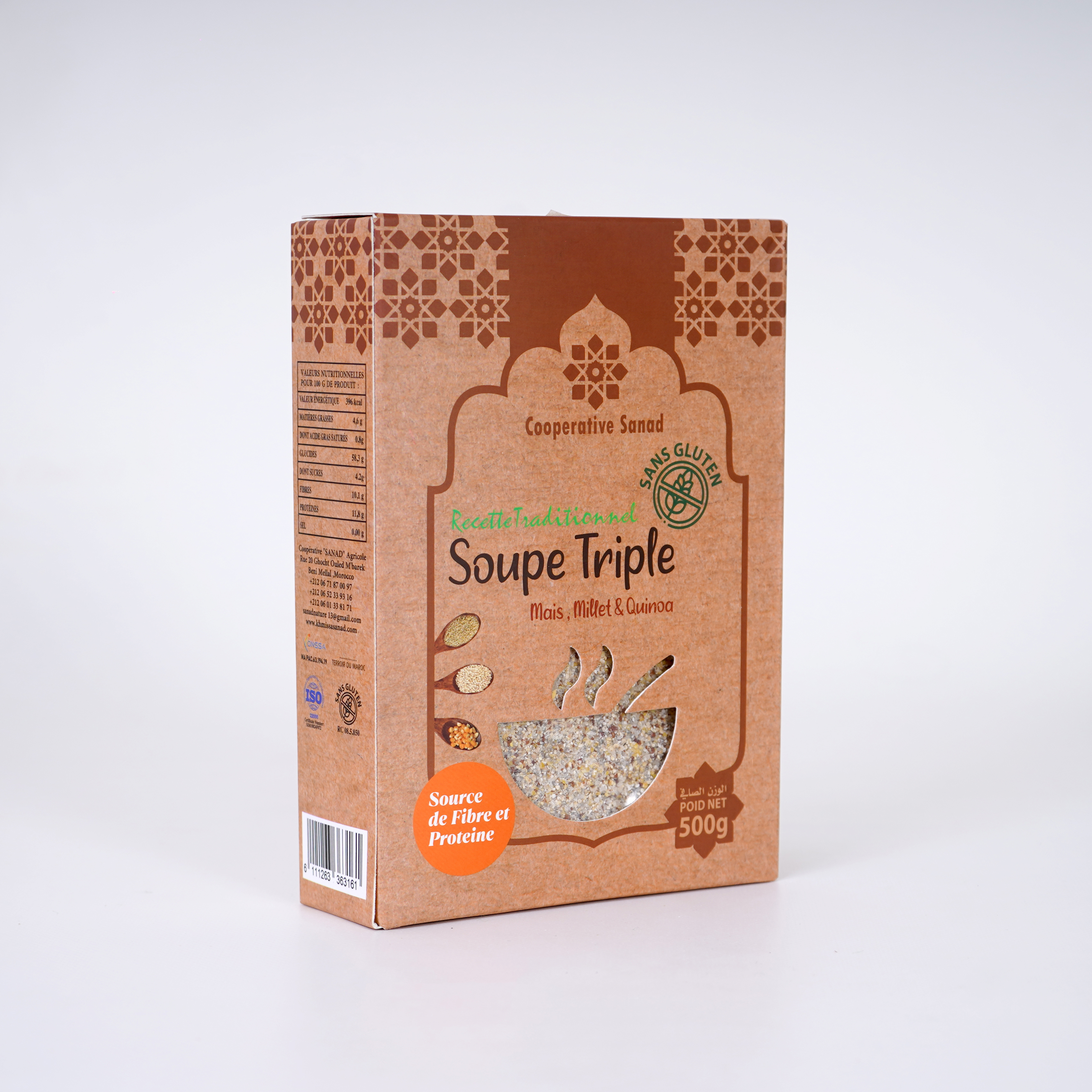 soupe triple sans gluten 500g