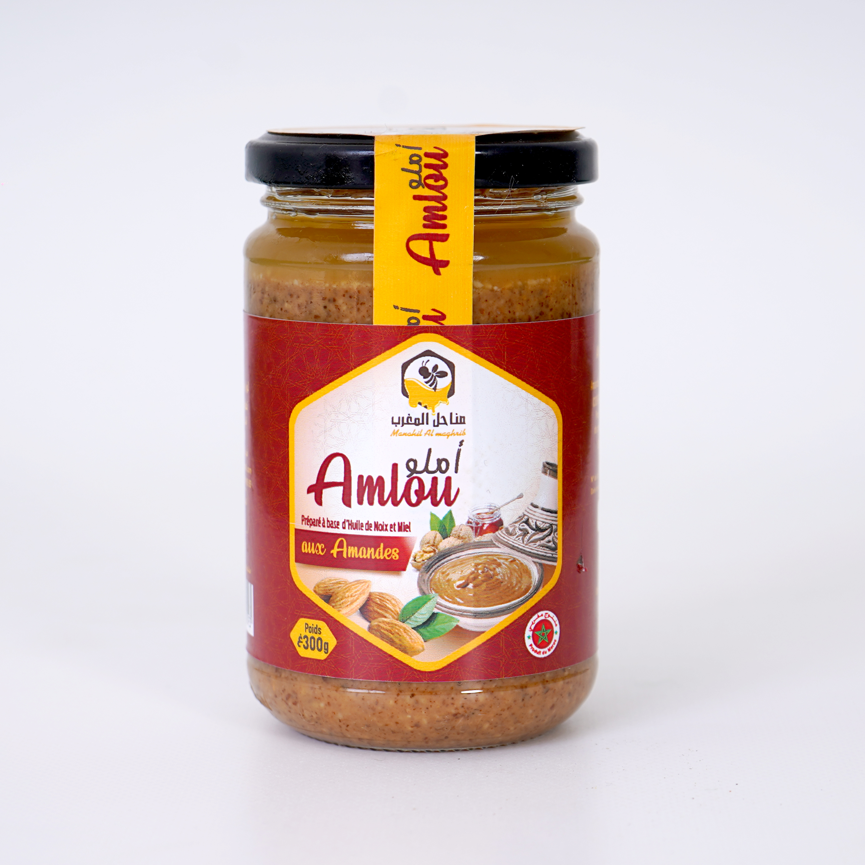 AMLOU A L'AMANDE ET HUILE DE NOIX ET MIEL PUR 700G