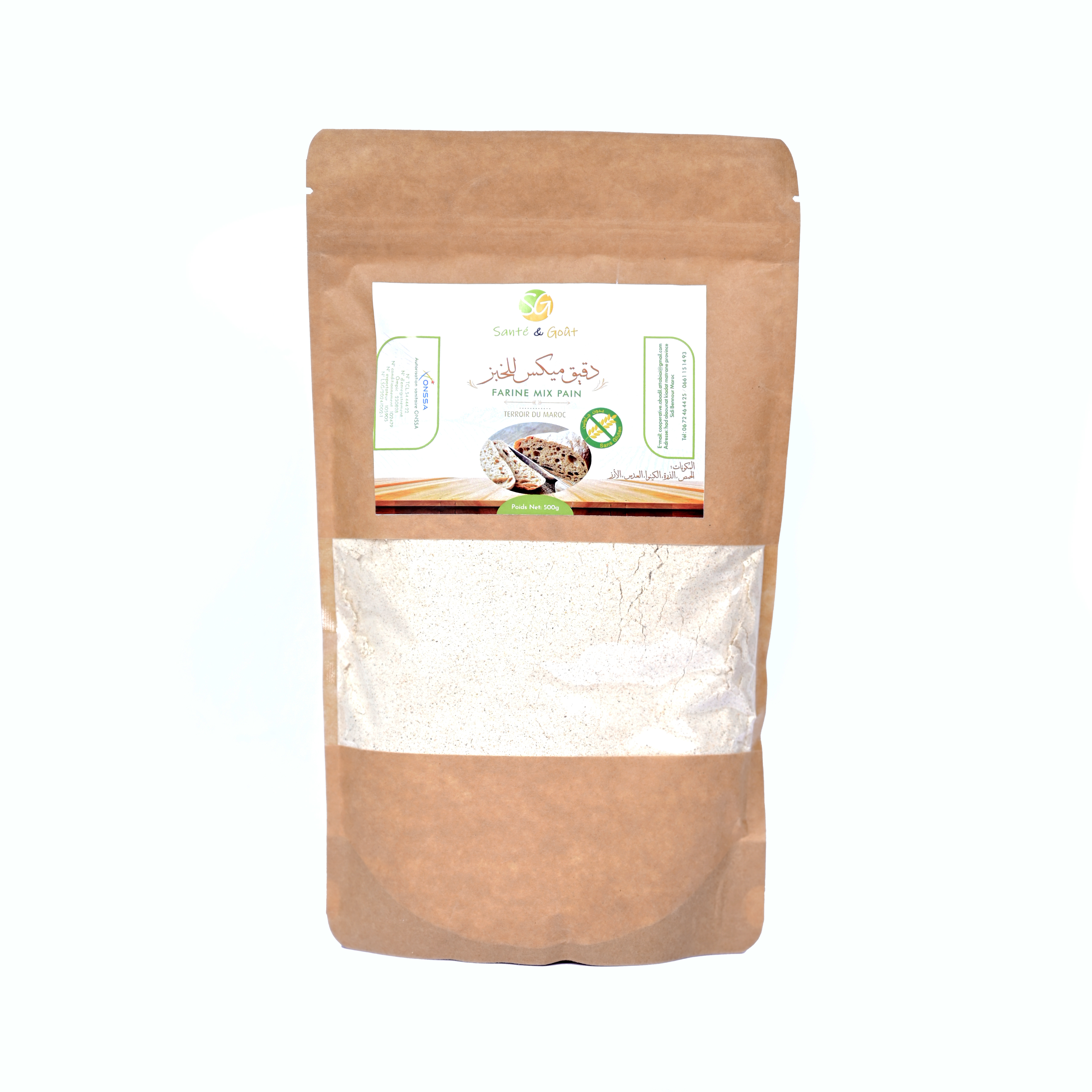 دقيق ميكس للحلويات (خال من الغلوتين)