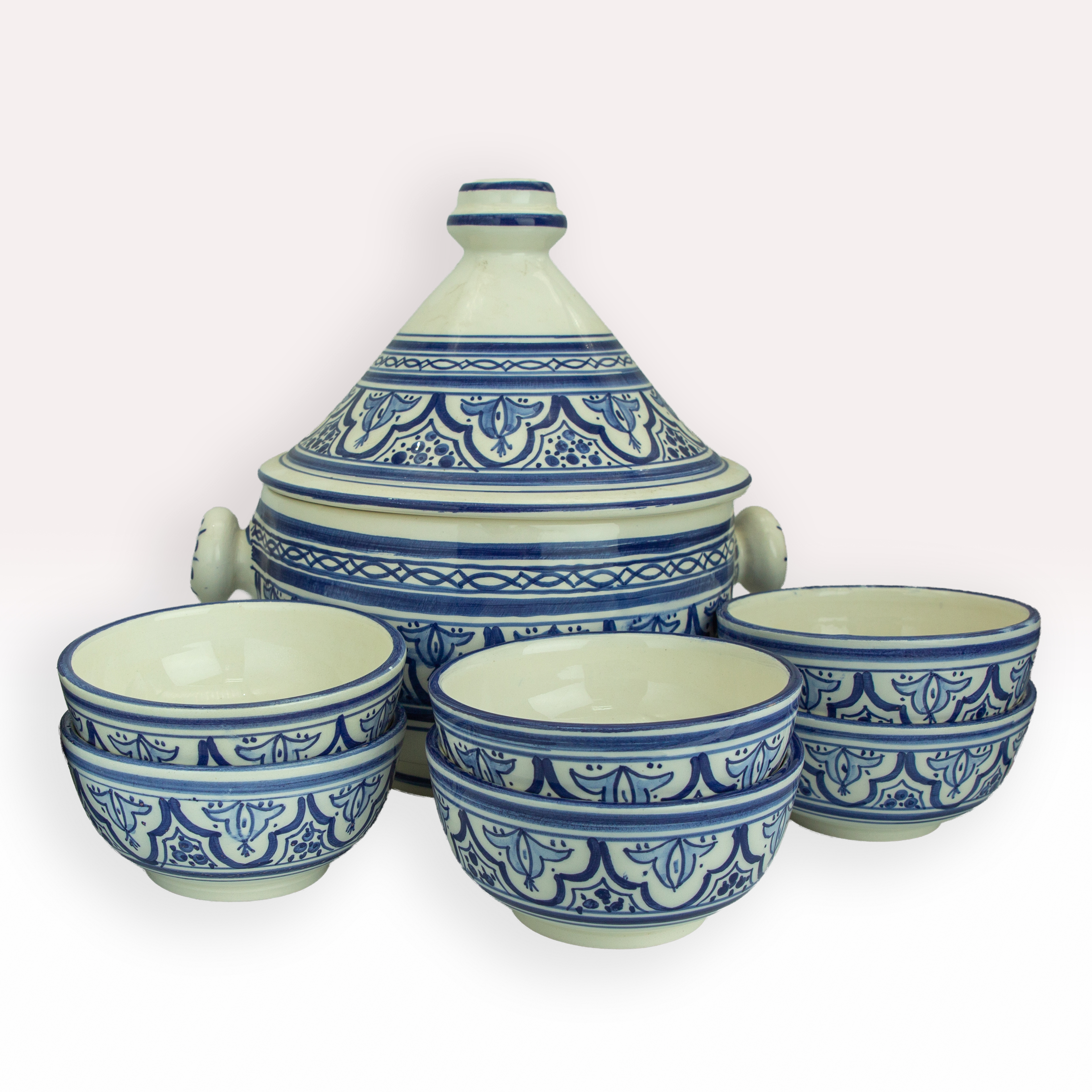 Bol à soupe décoratif