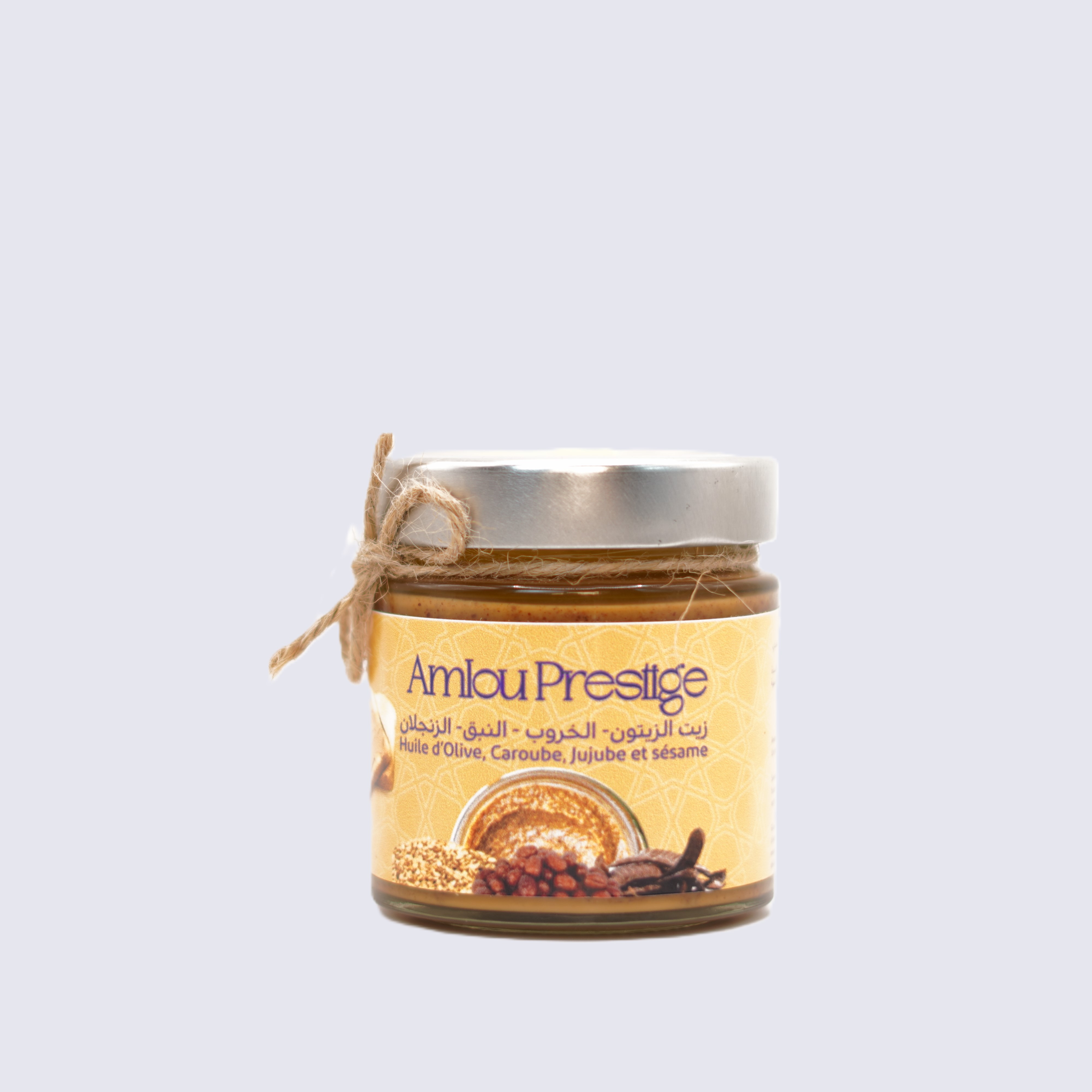 Amlou Prestige à base de Caroube, Jujube au goût de Sésame et Huile d'Olive 250 ml