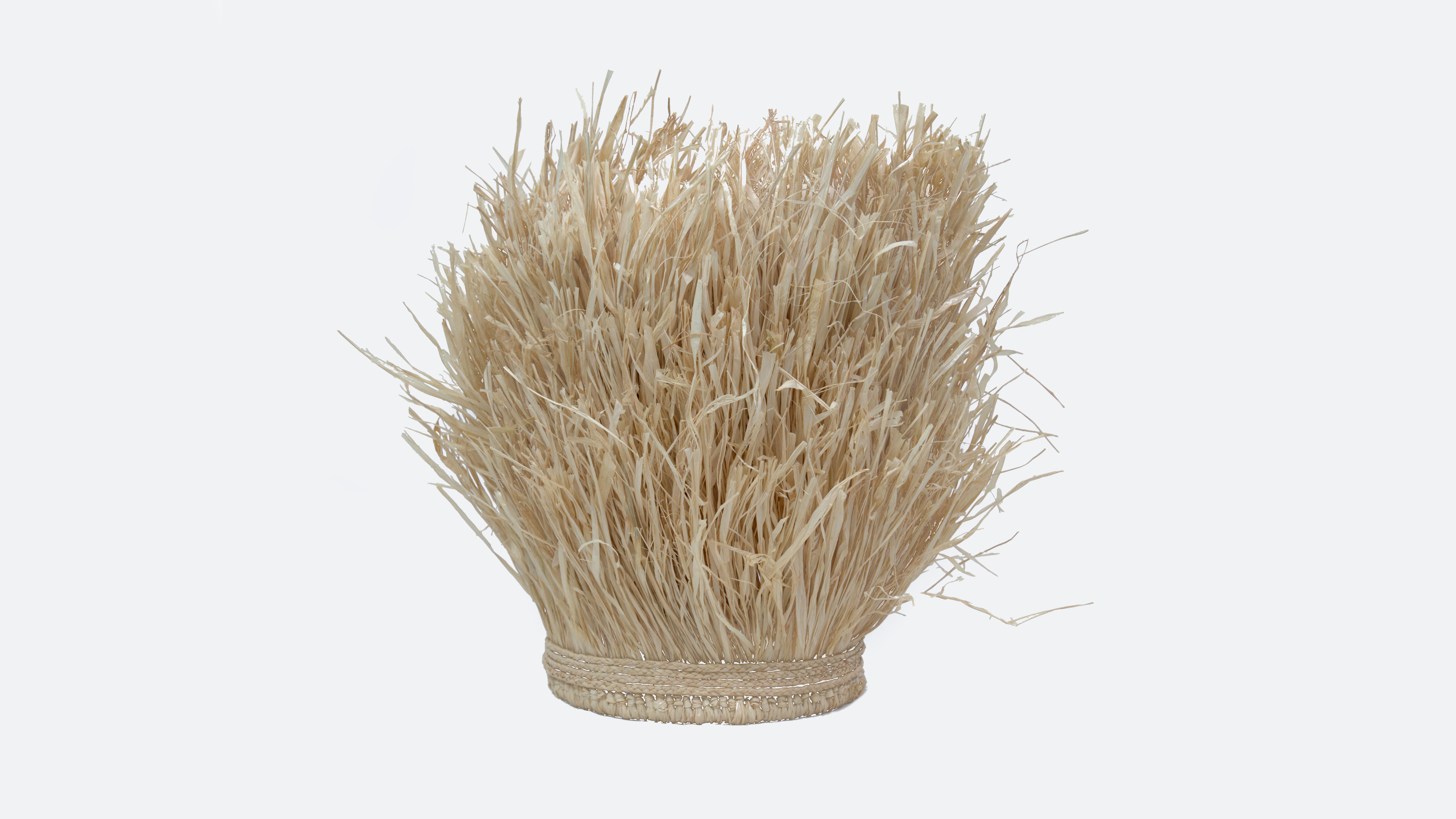 Lampe En Raphia Pour L’Éclairage