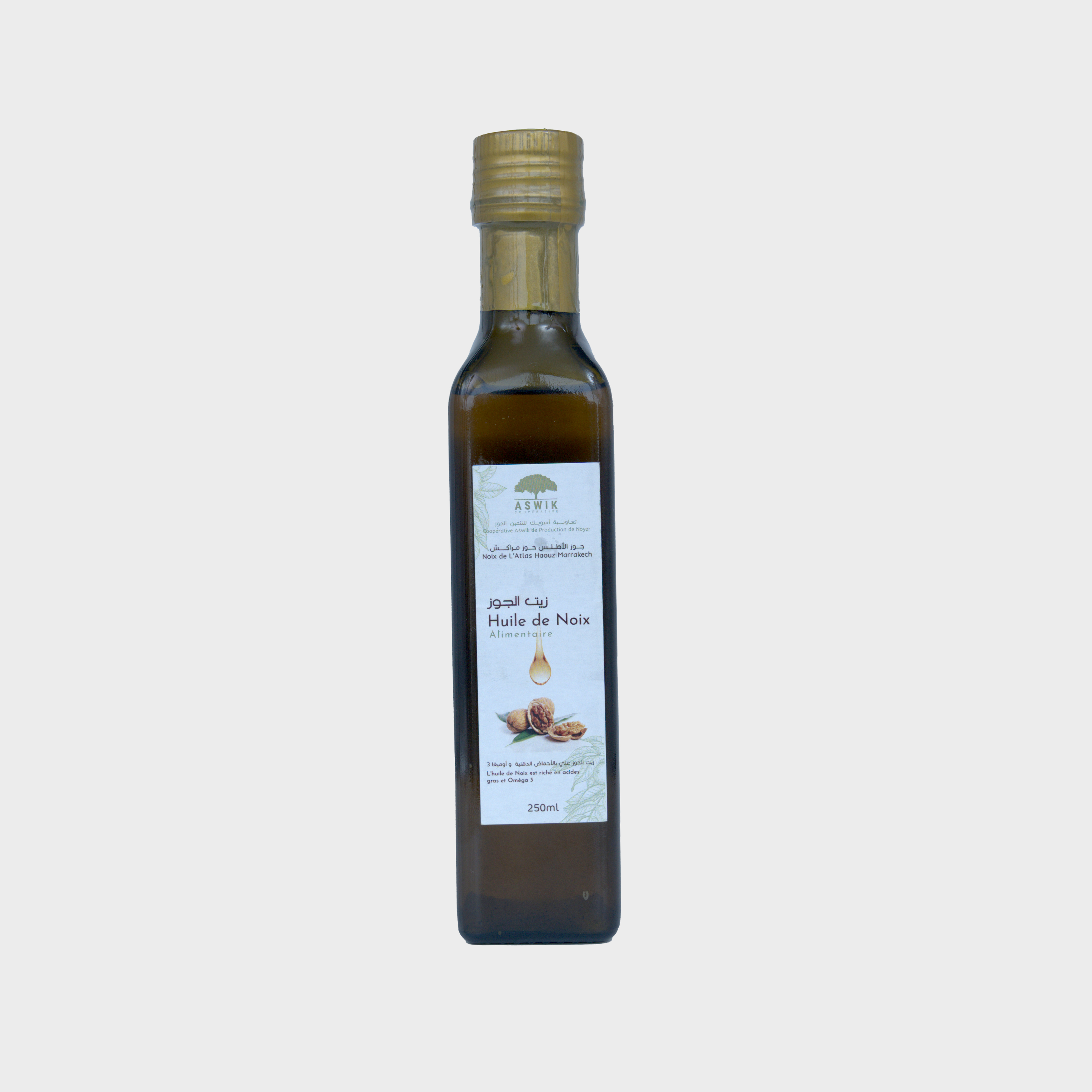 Huile de noix comestible