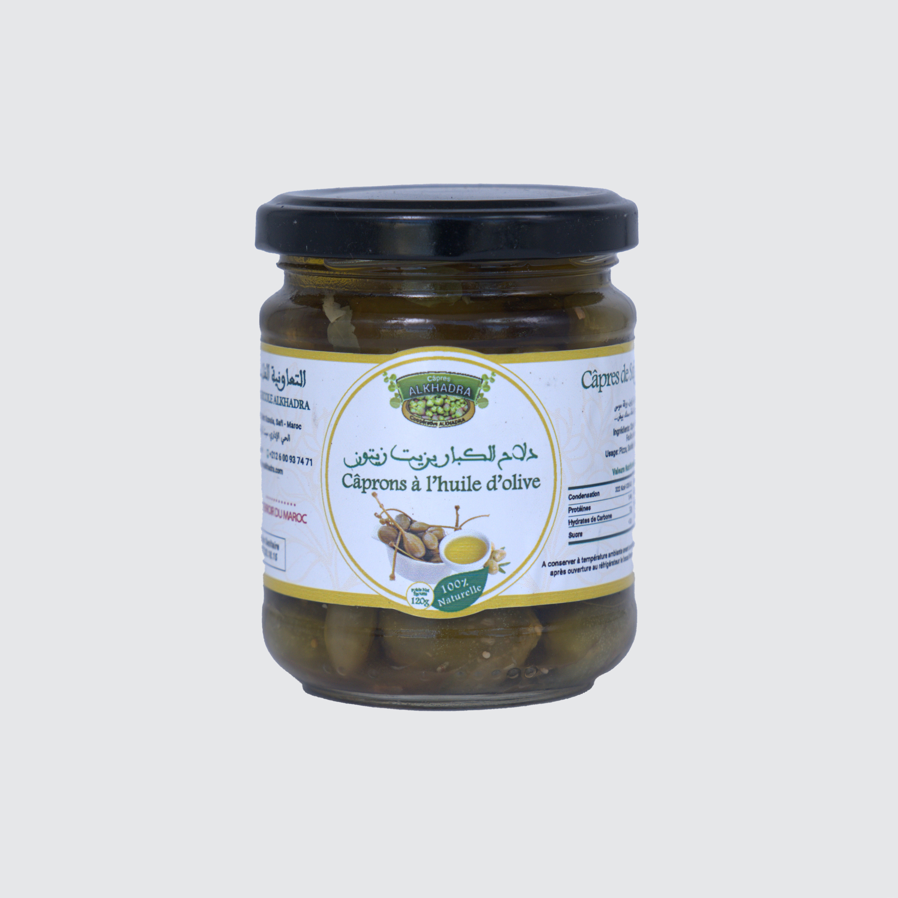 Confit De Câpres À L’Huile D’Olive – 120 G