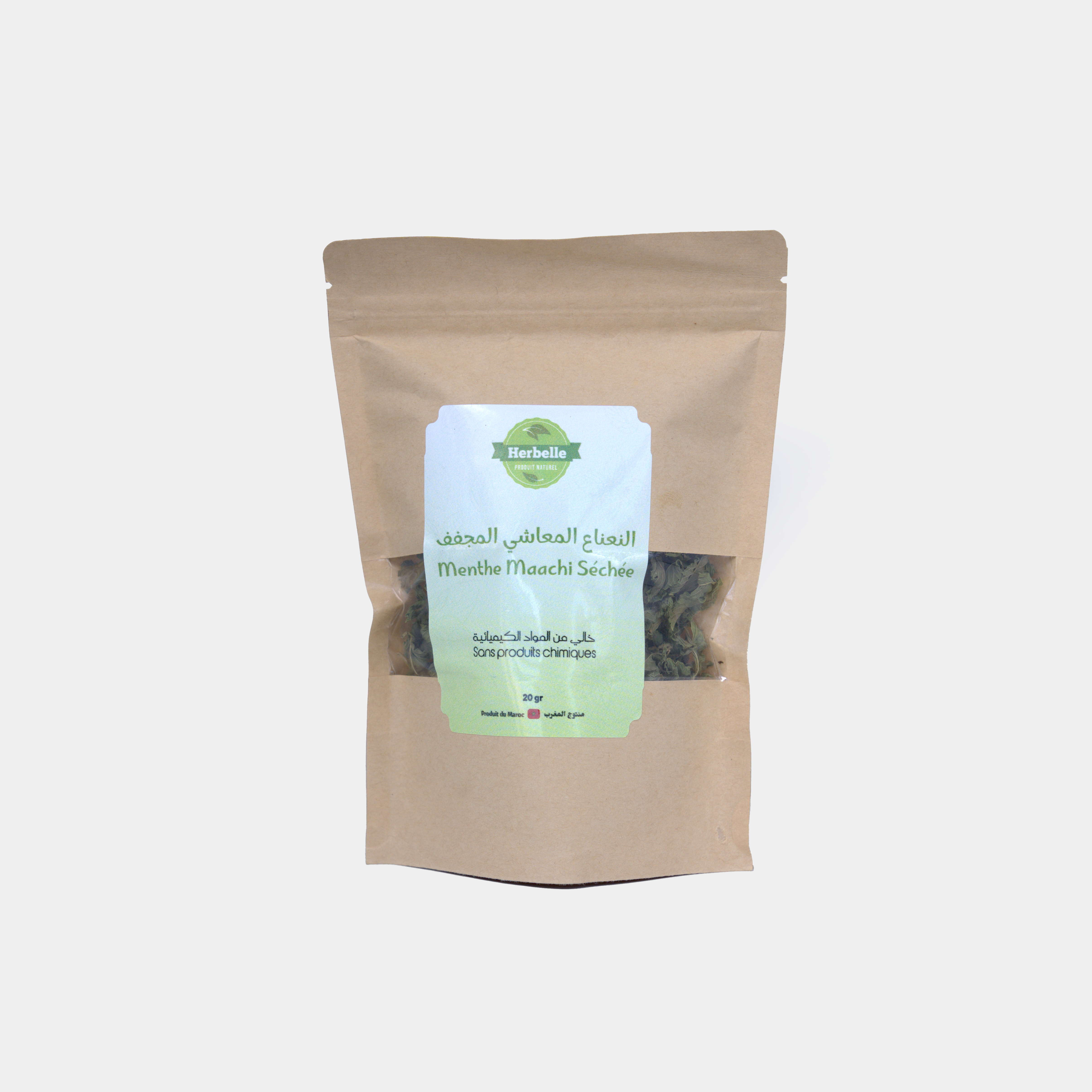 النعناع المعاشي المجفف 

