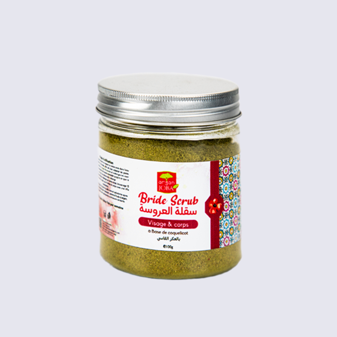 Gommage de la mariée naturel