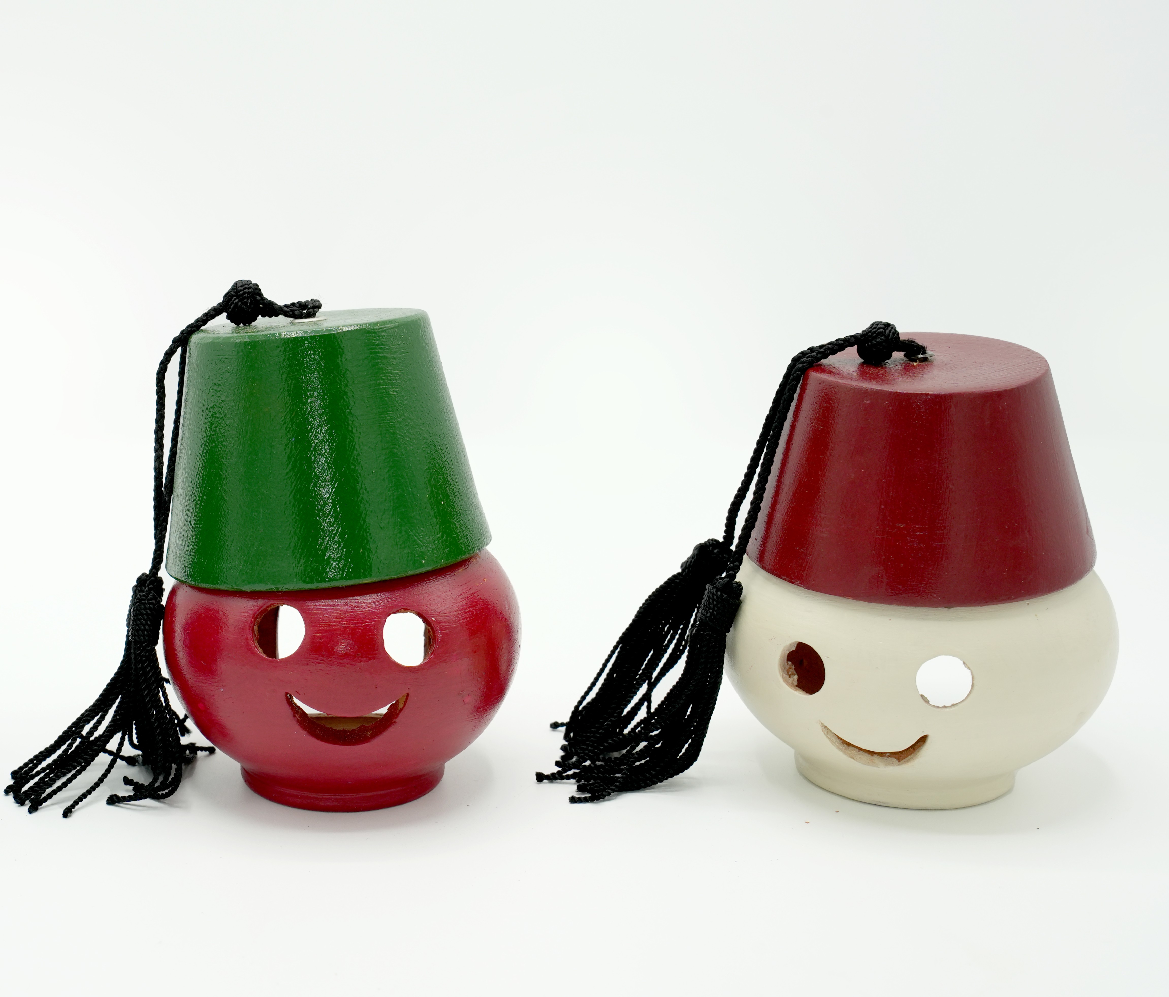 Encens en terre cuite avec tarbouch marocain