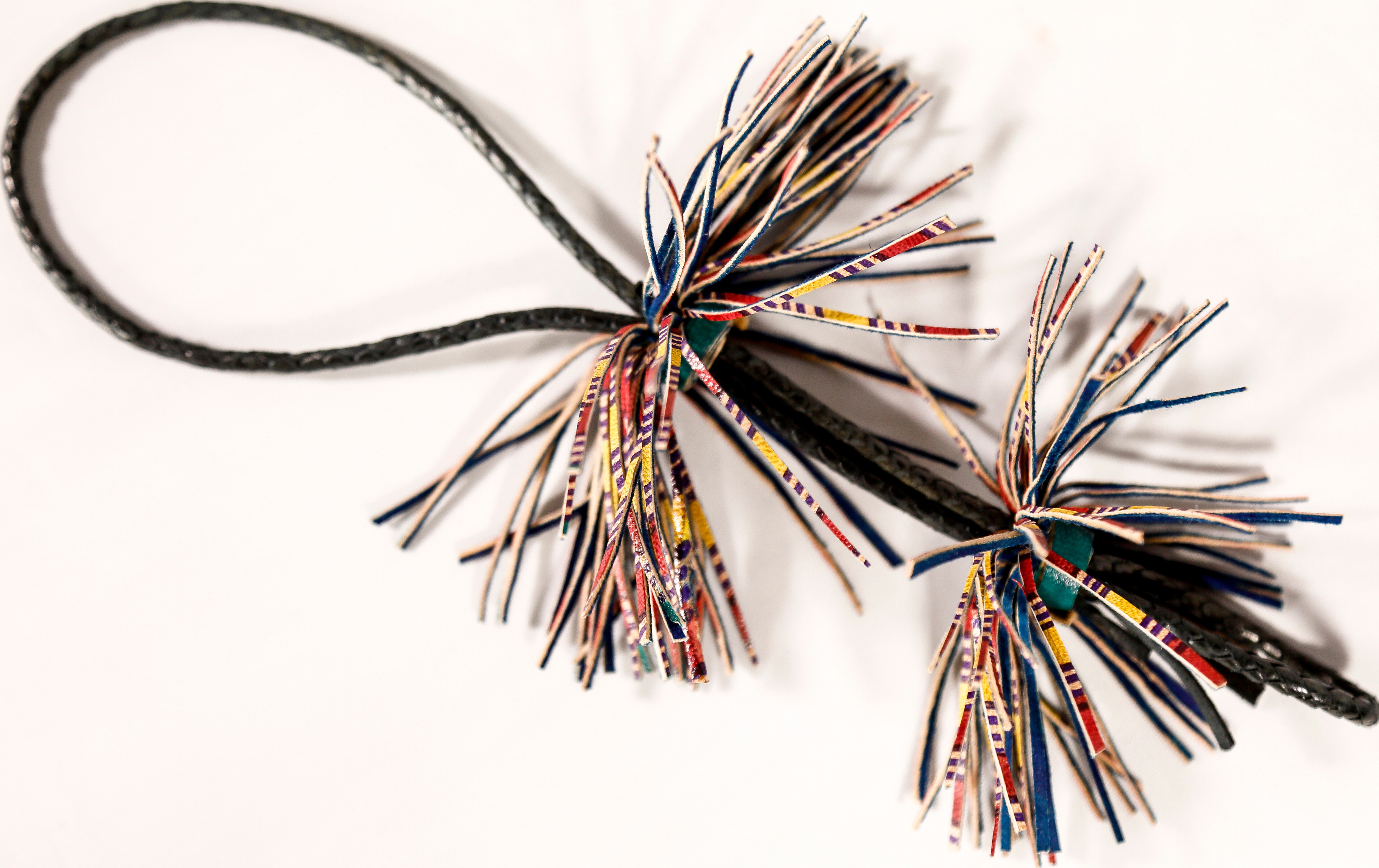 Porte-clés en cuir de chèvre