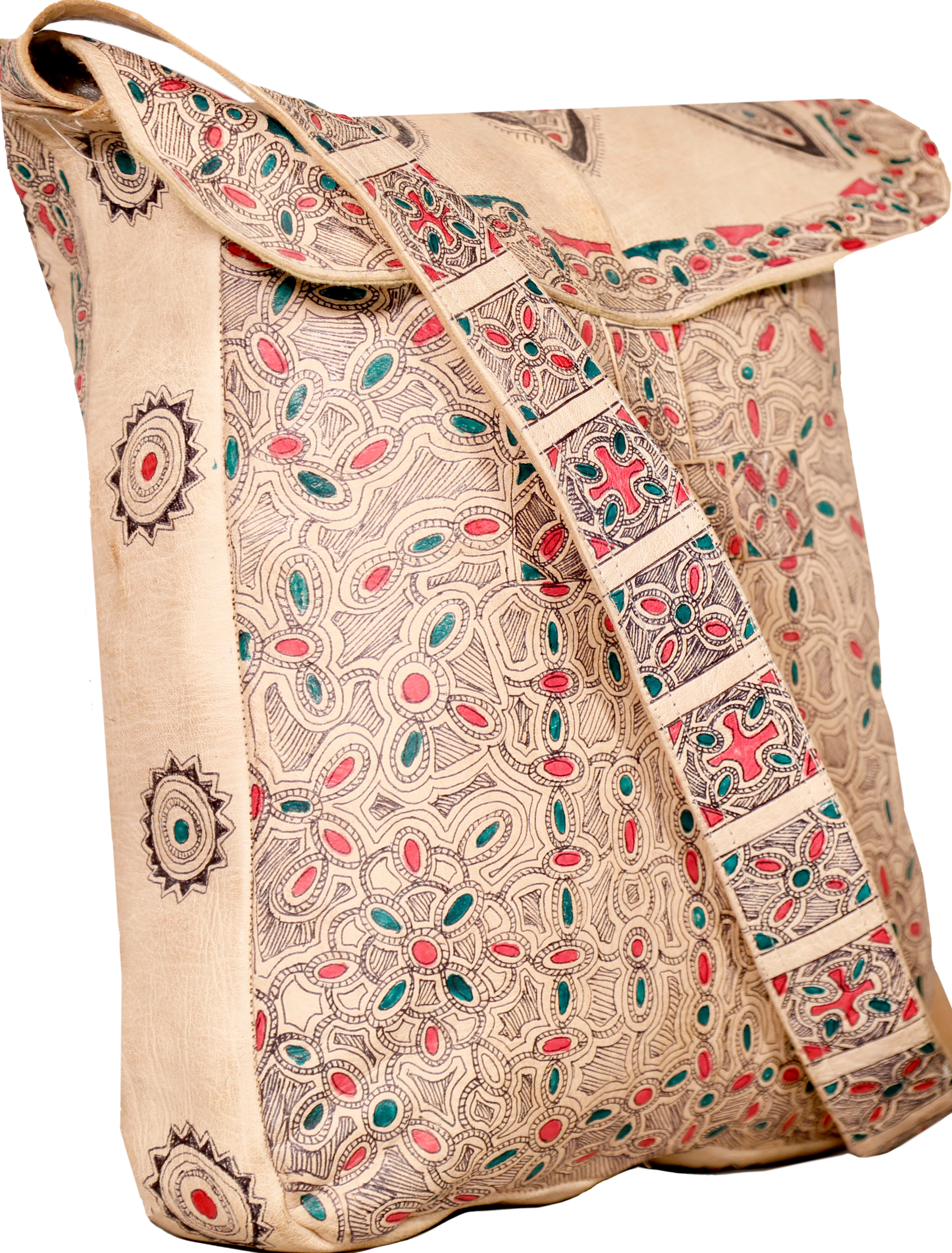 Sacs en cuir de chèvre de formes et tailles différentes