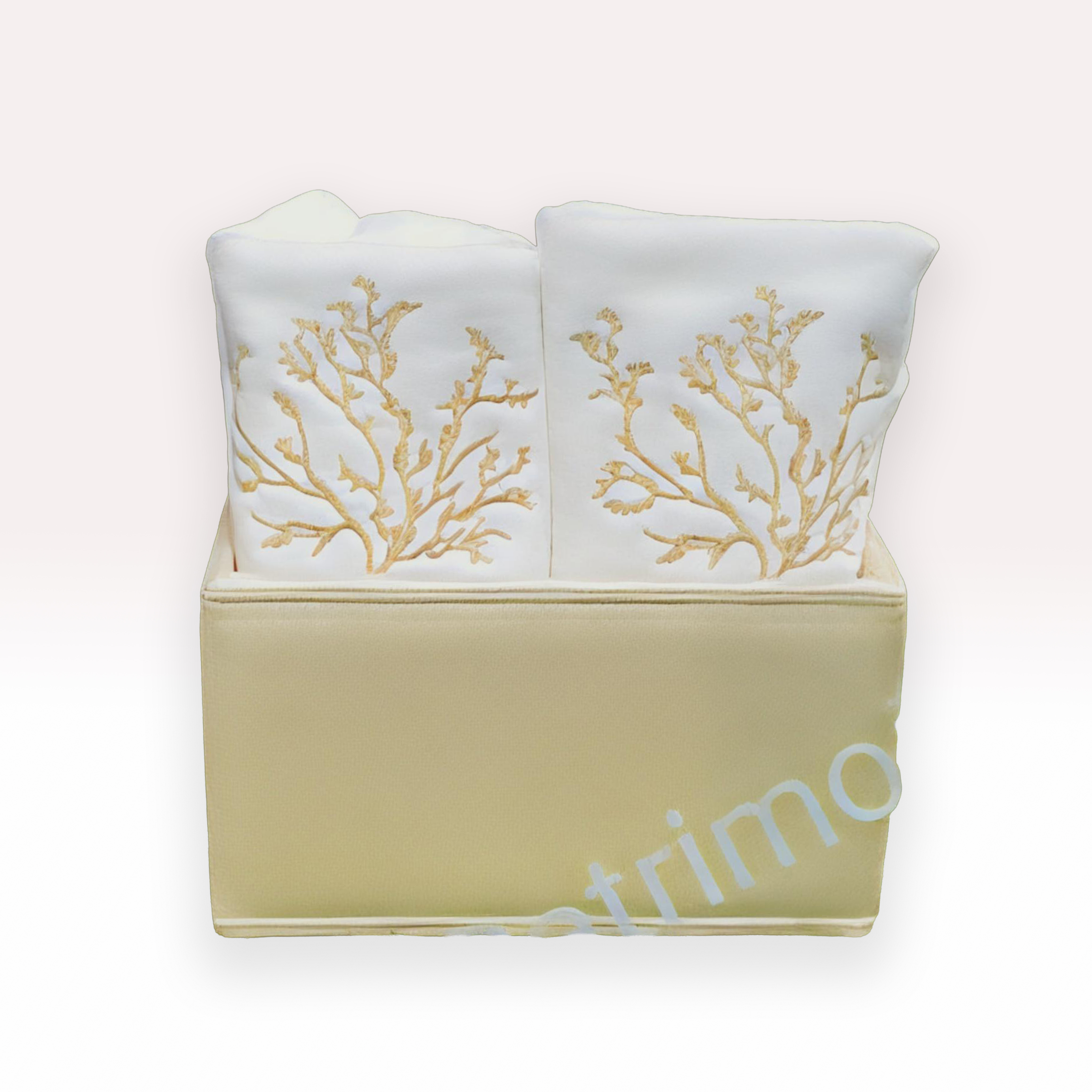 cooffrée pour des servioettes pour les cadeaux