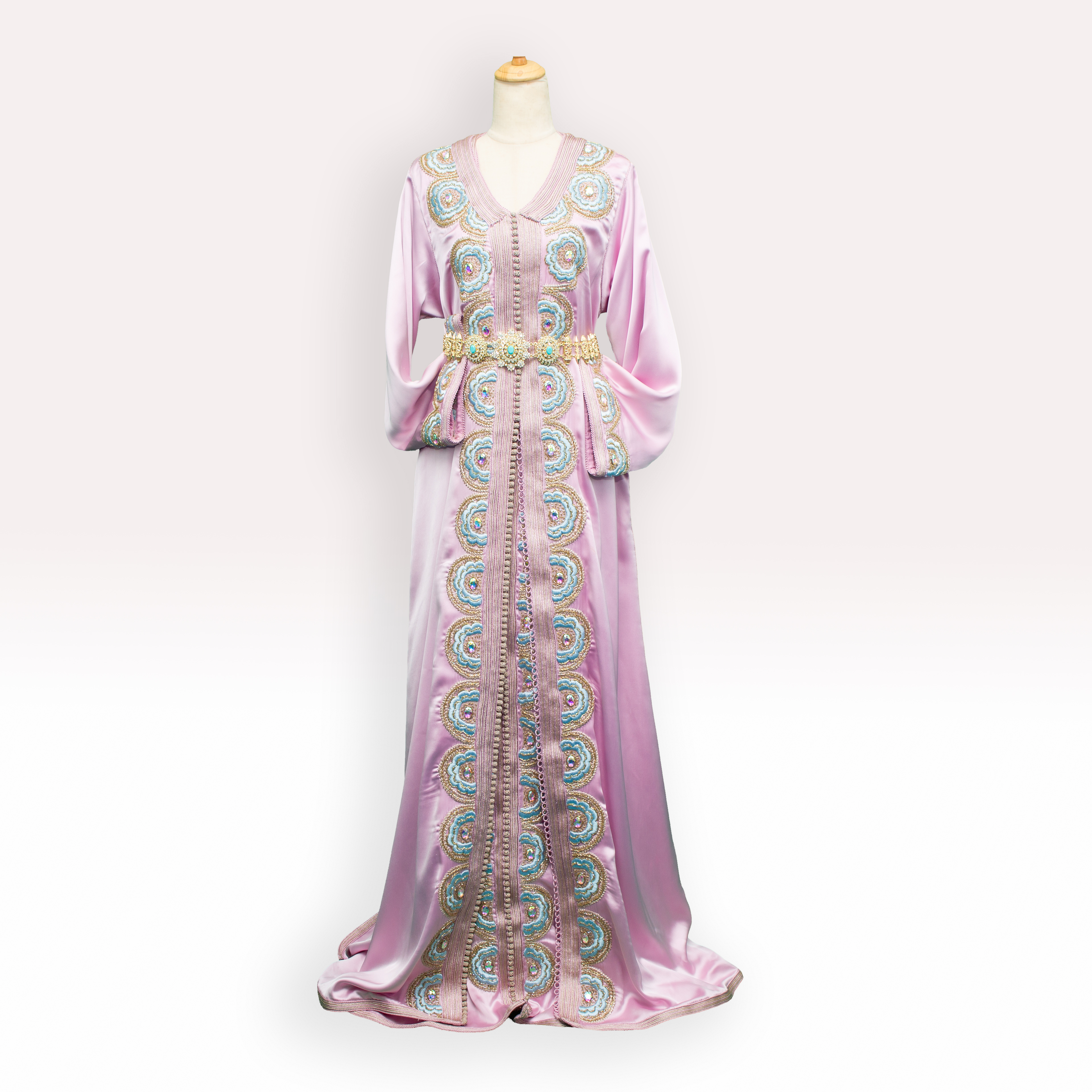 Takchita Rose (Caftan 2 pièces)