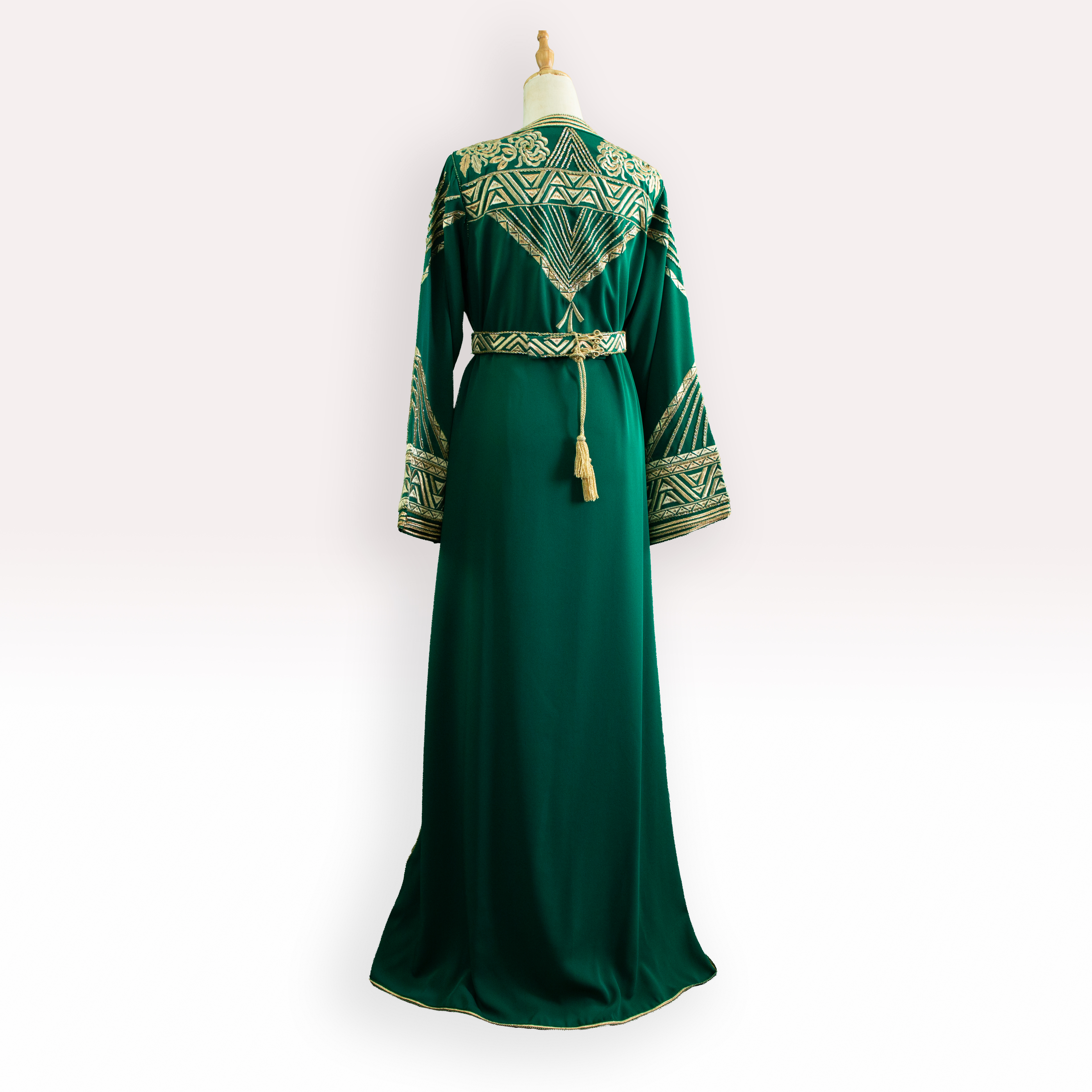 Takchita Vert Malachite (Caftan 2 pièces)