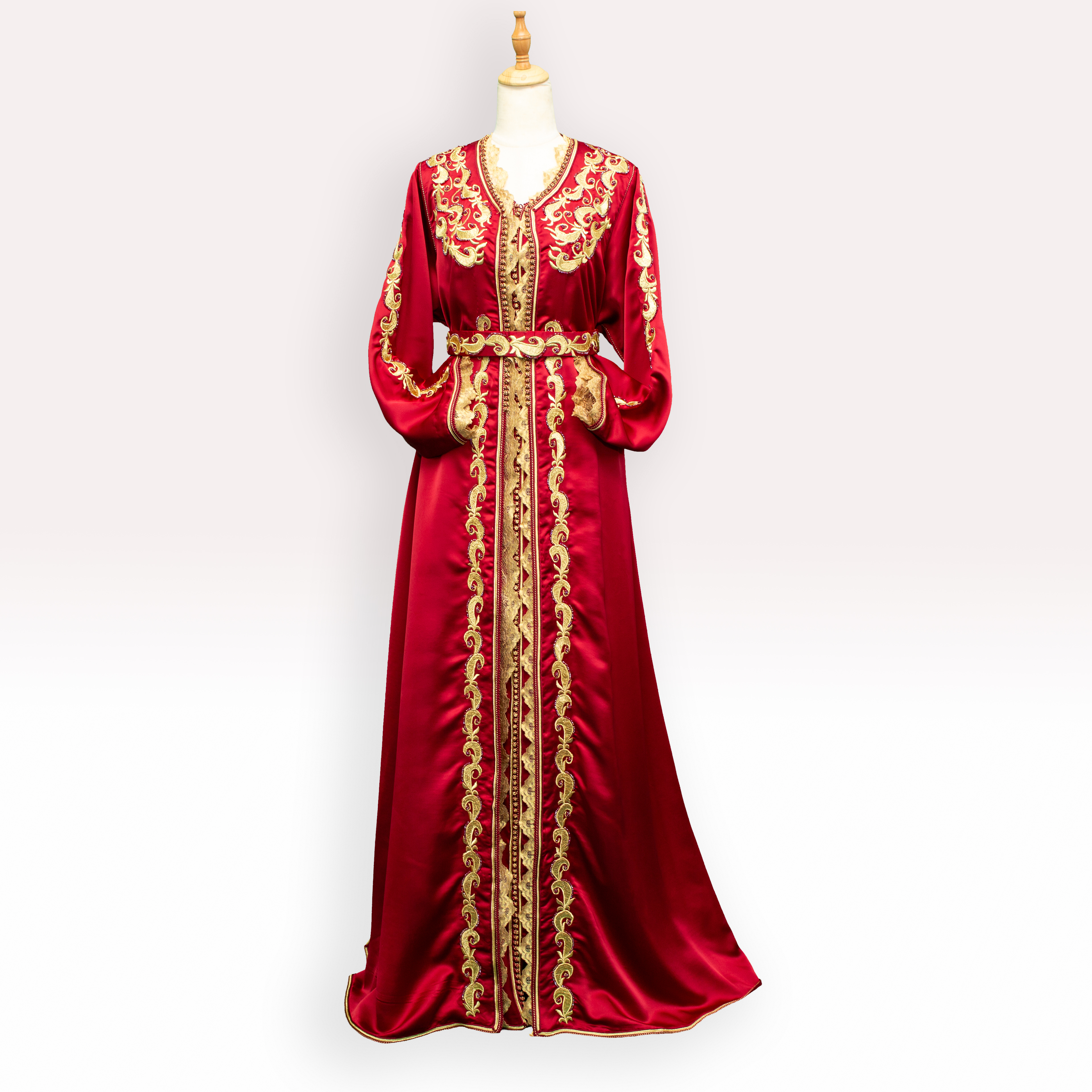 Takchita Bordeaux (Caftan 2 pièces)