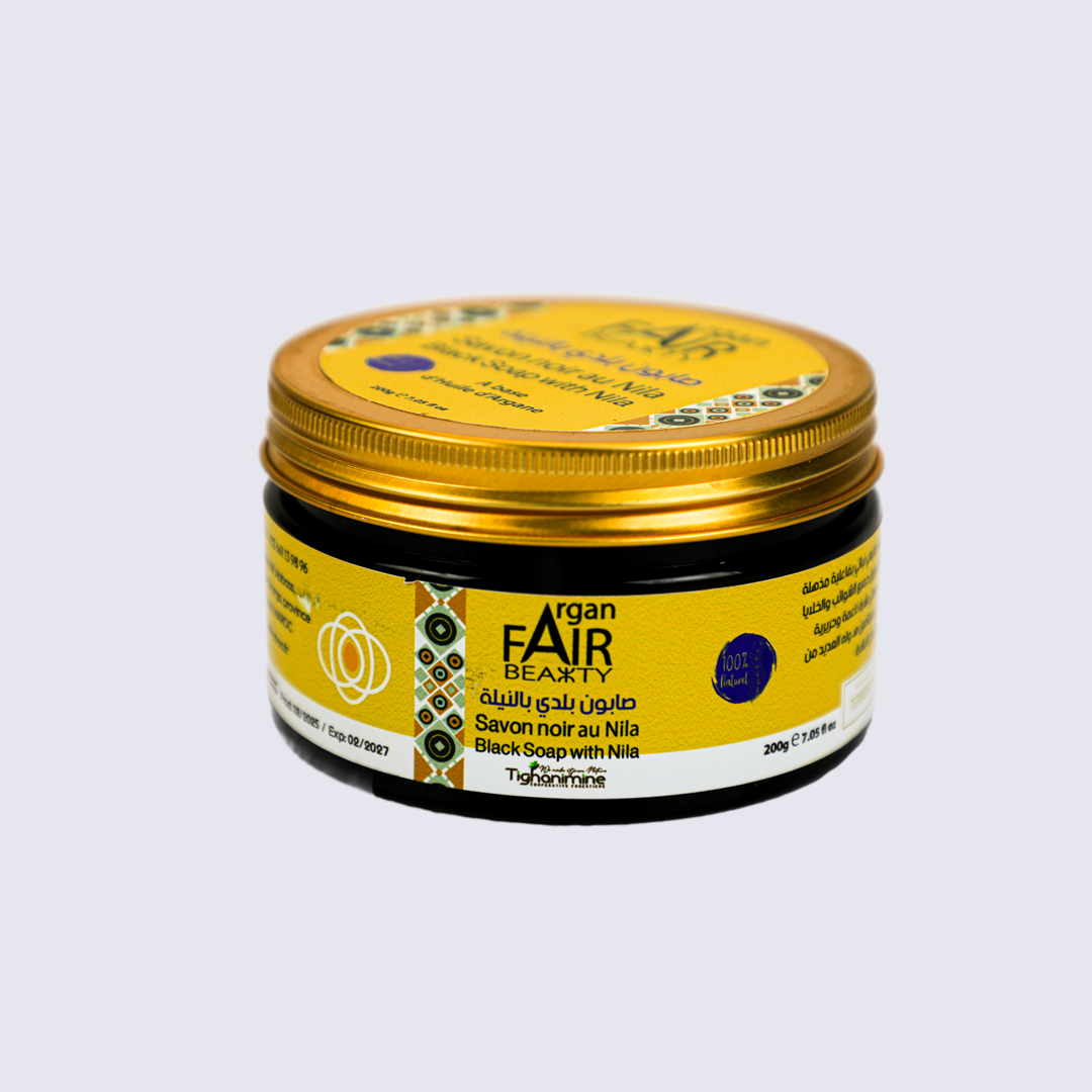 صابون بلدي (أسود) بالنيلة 50غ