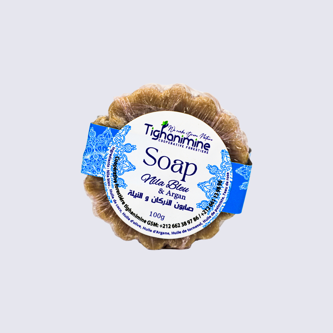 صابون صلب بالأركان والنيلة 50غ