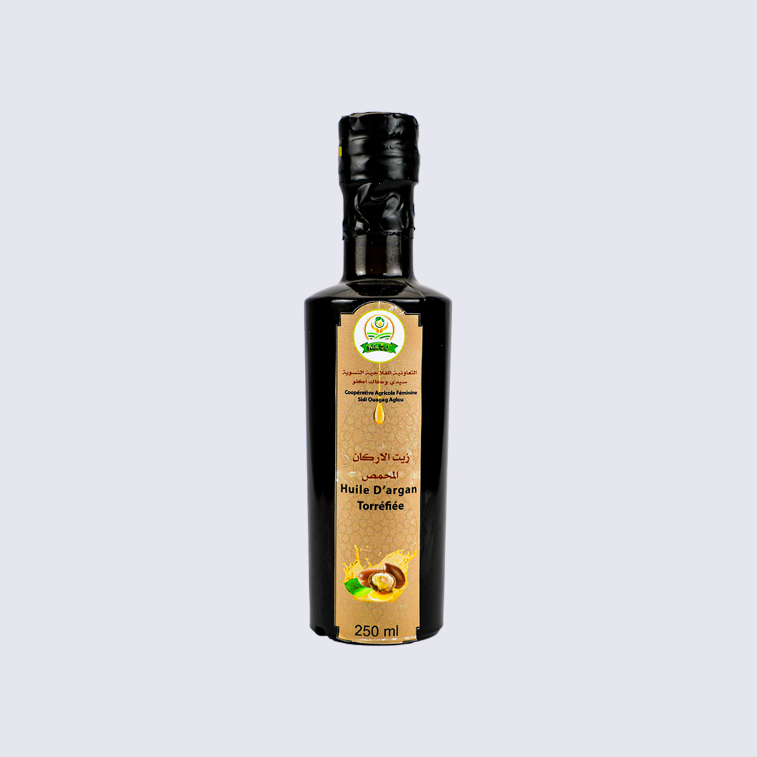 زيت الأركان المحمص العضوي 250 مل