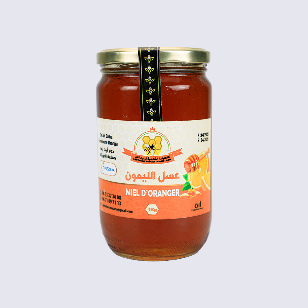 Miel d'Orangier 250g/500g/1kg
