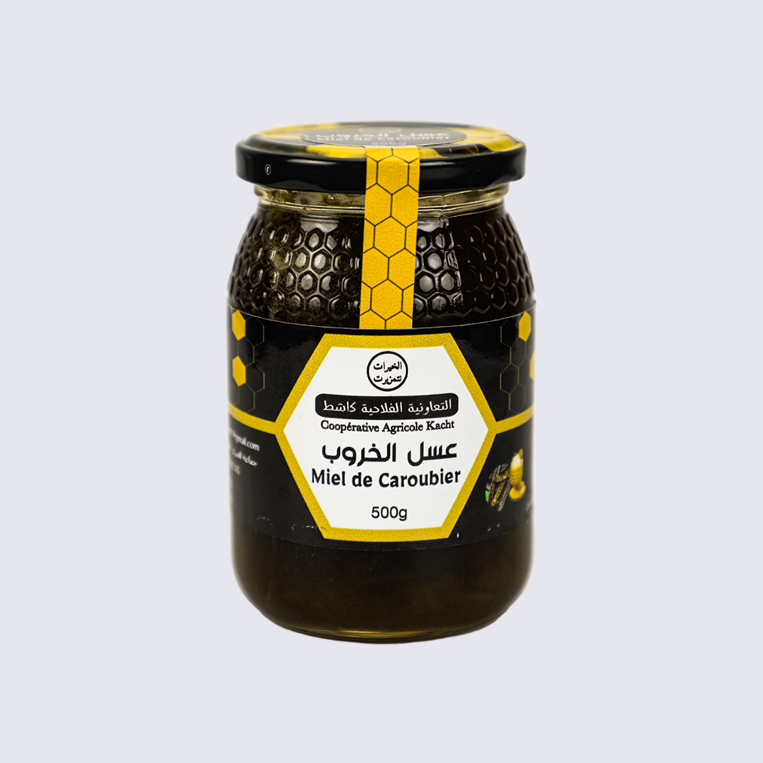 Miel Pur de Caroubier 500 g