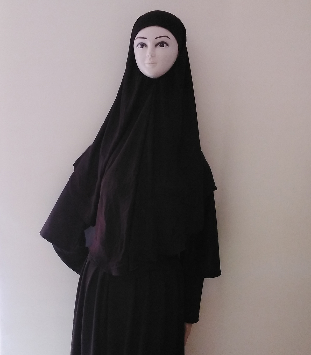 Abaya avec sandales