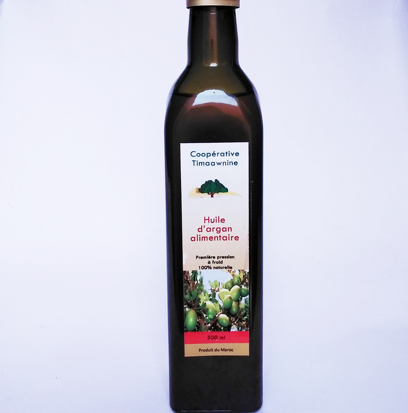 Huile d’argan torréfiée