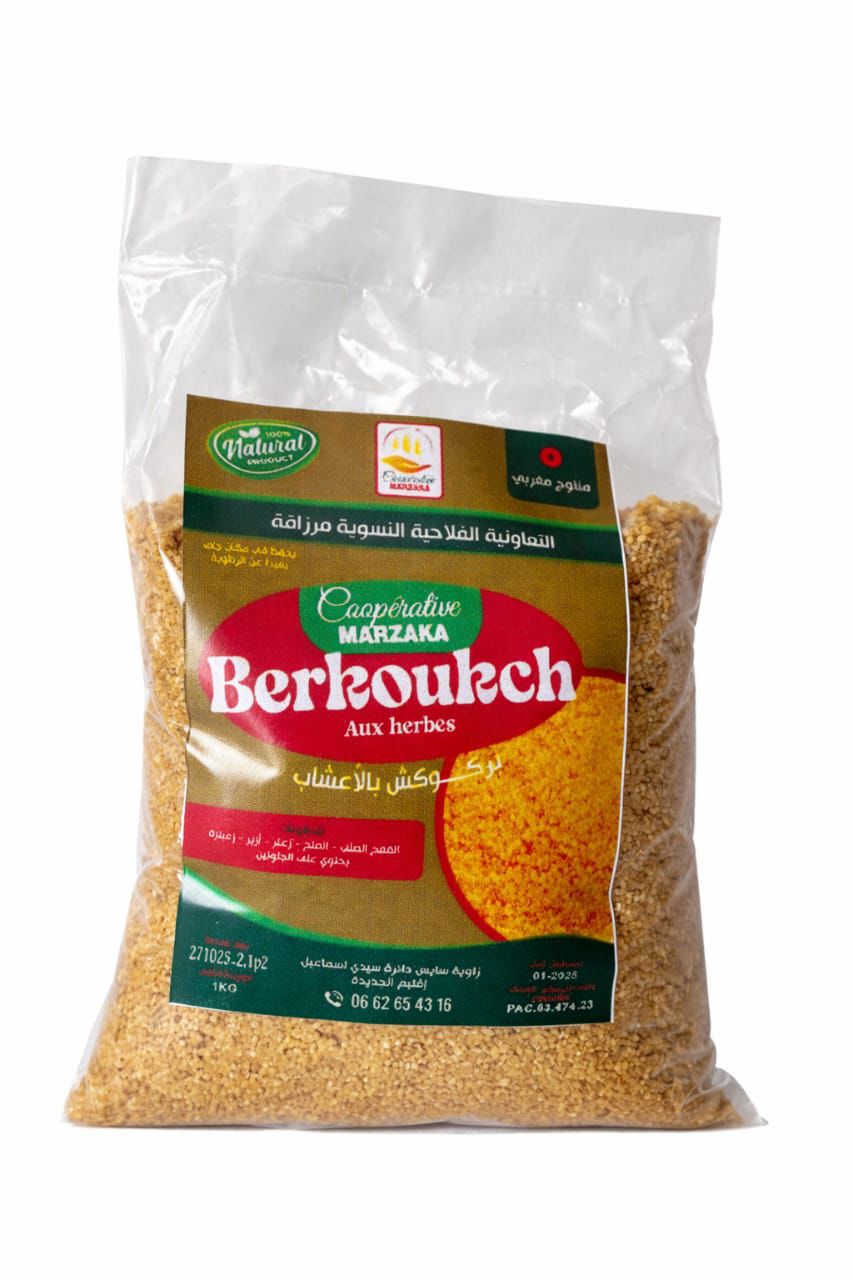 Berkoukech aux herbes