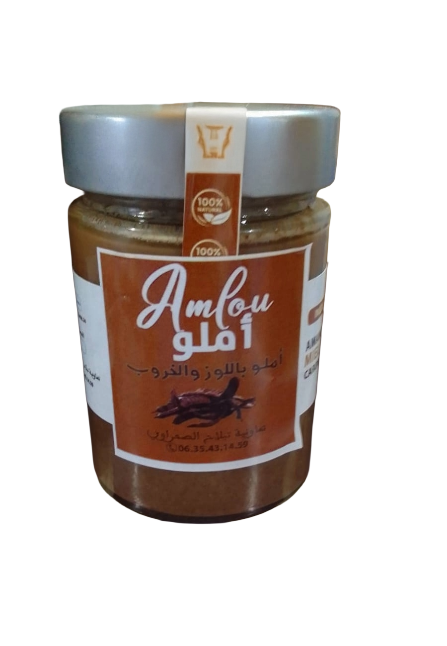 Amlou aux amandes et au caroubier