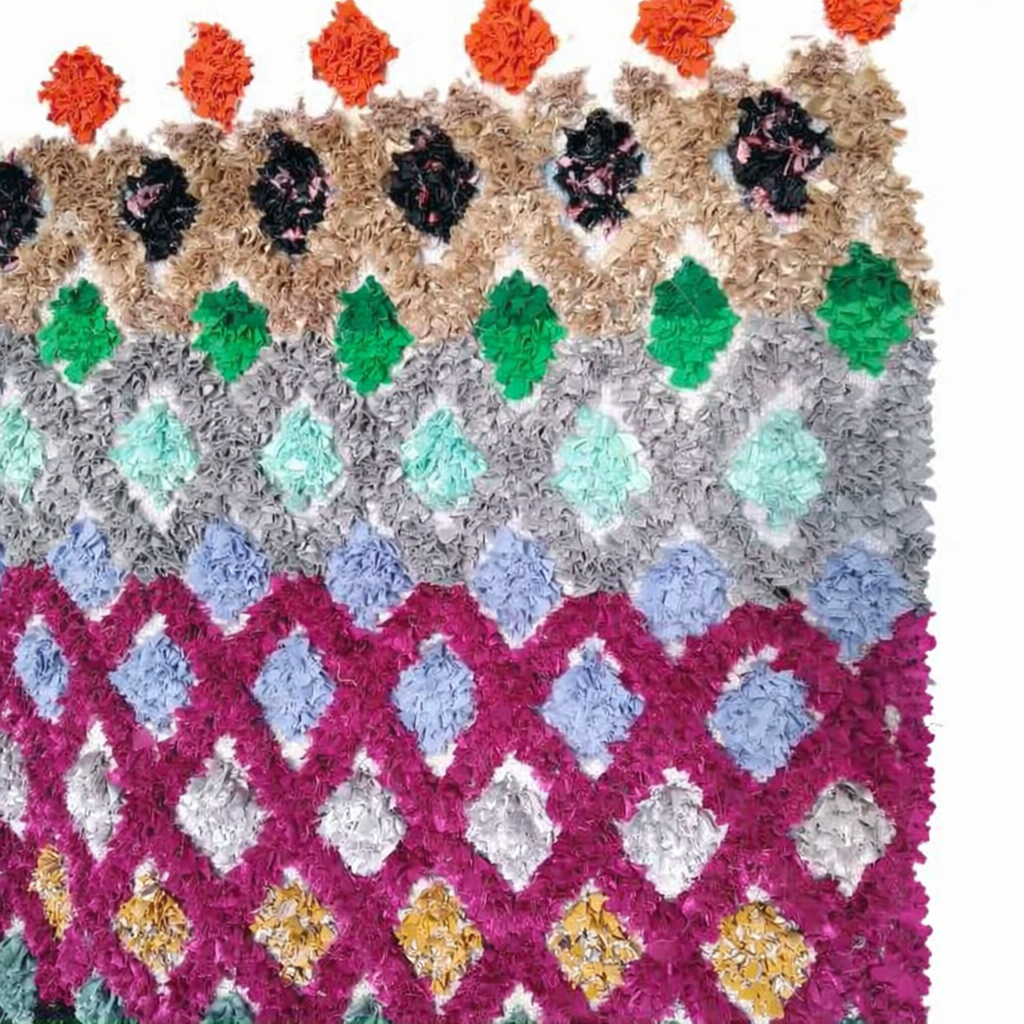 Tapis Boucherouite