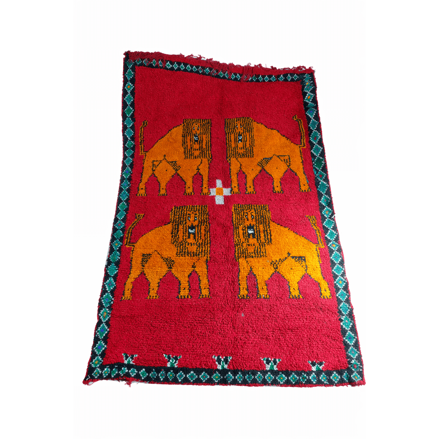 Tapis décoratif de l’Atlas