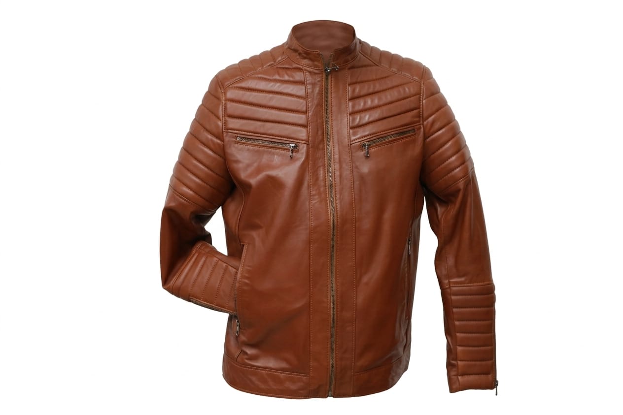 Vestes en cuir pour hommes