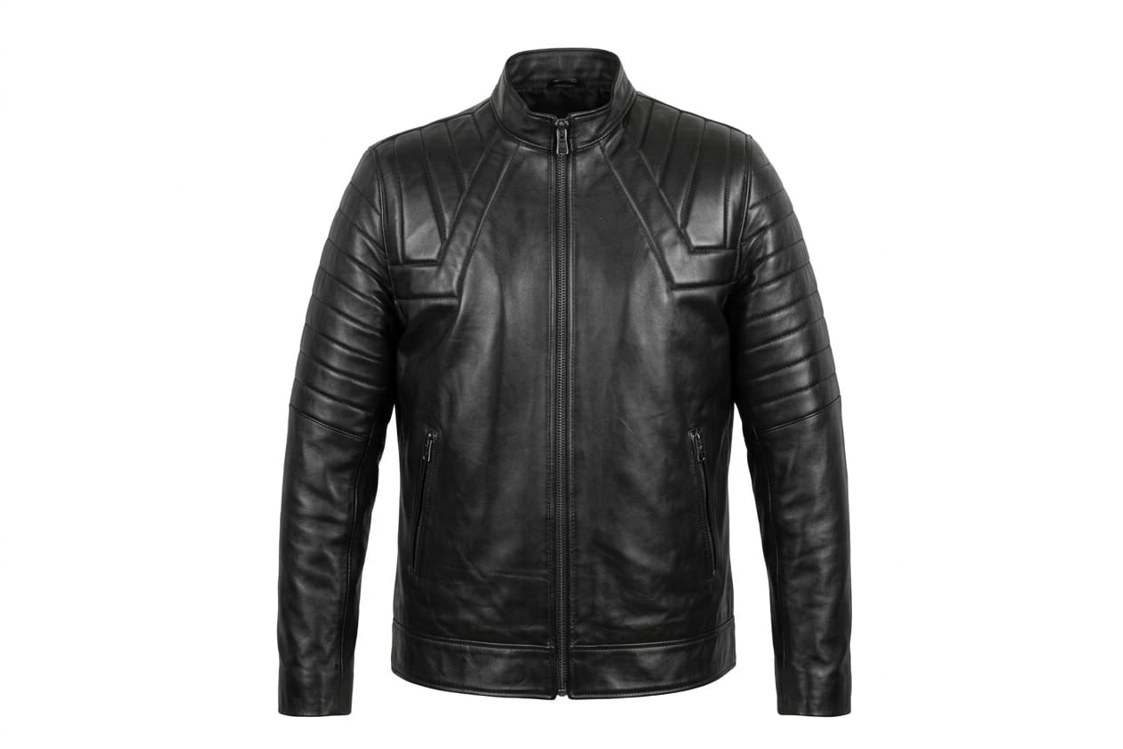 Vestes en cuir pour hommes