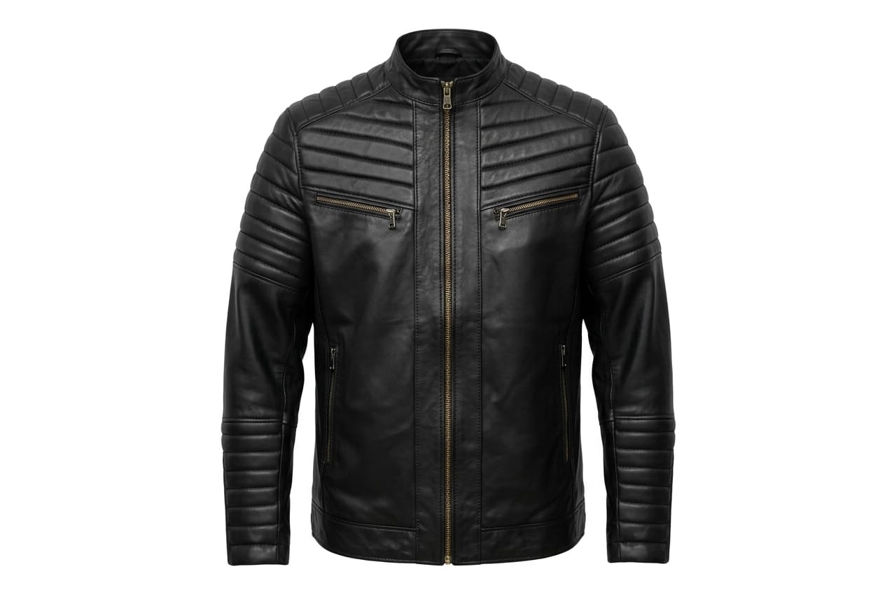 Vestes en cuir pour hommes