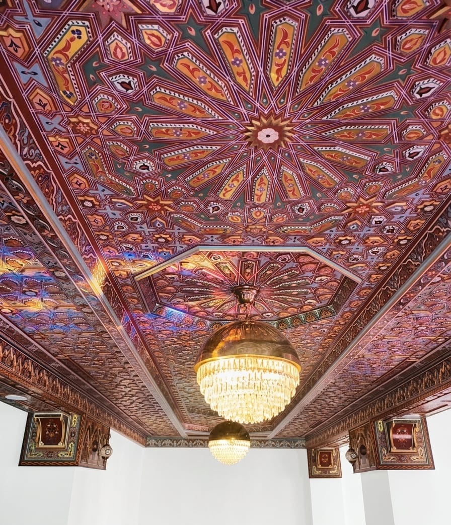 Plafond en bois