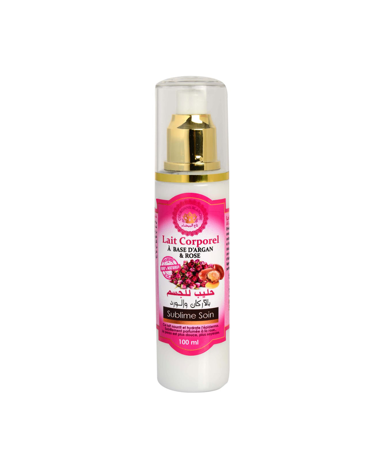 Lait Corporel à la Rose – 100 ml
