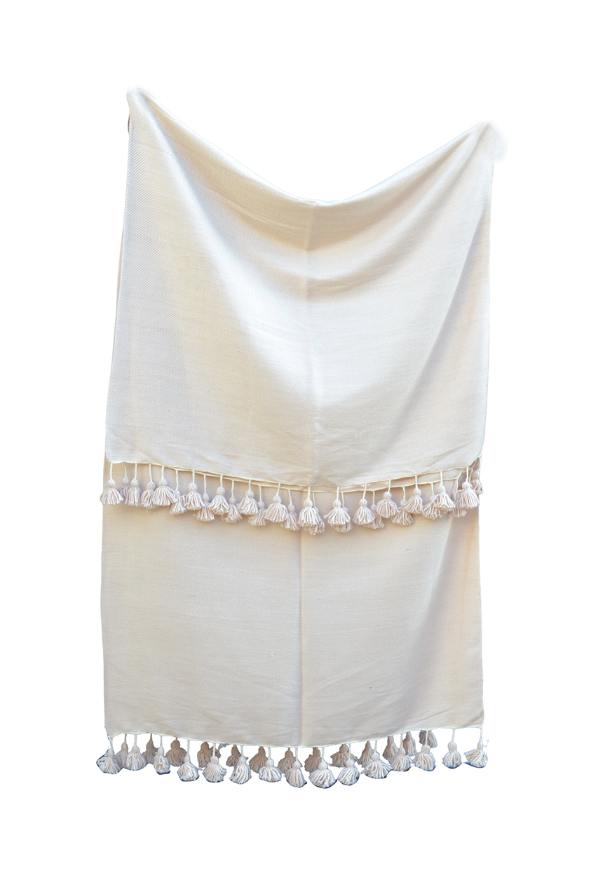 Couverture en Laine Naturelle