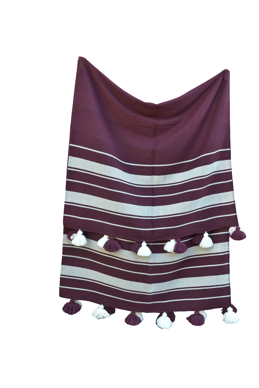 Couverture en Laine Naturelle