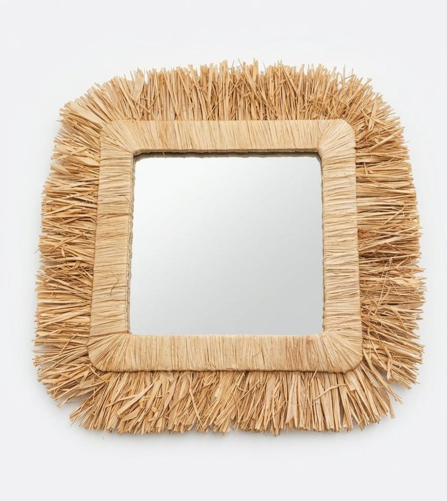 Miroir carré 52 cm