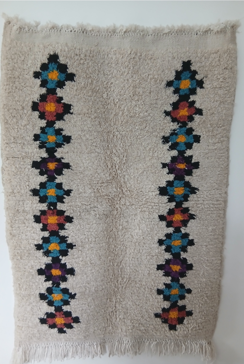 TAPIS de LAINE DE MOUTON