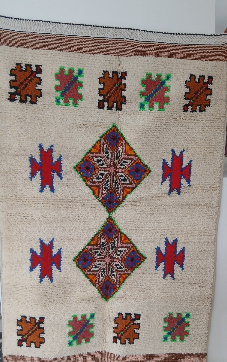 TAPIS de LAINE DE MOUTON