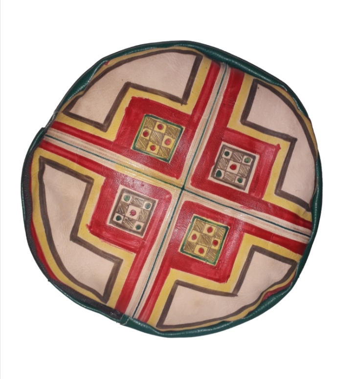 Coussins saharien en cuir