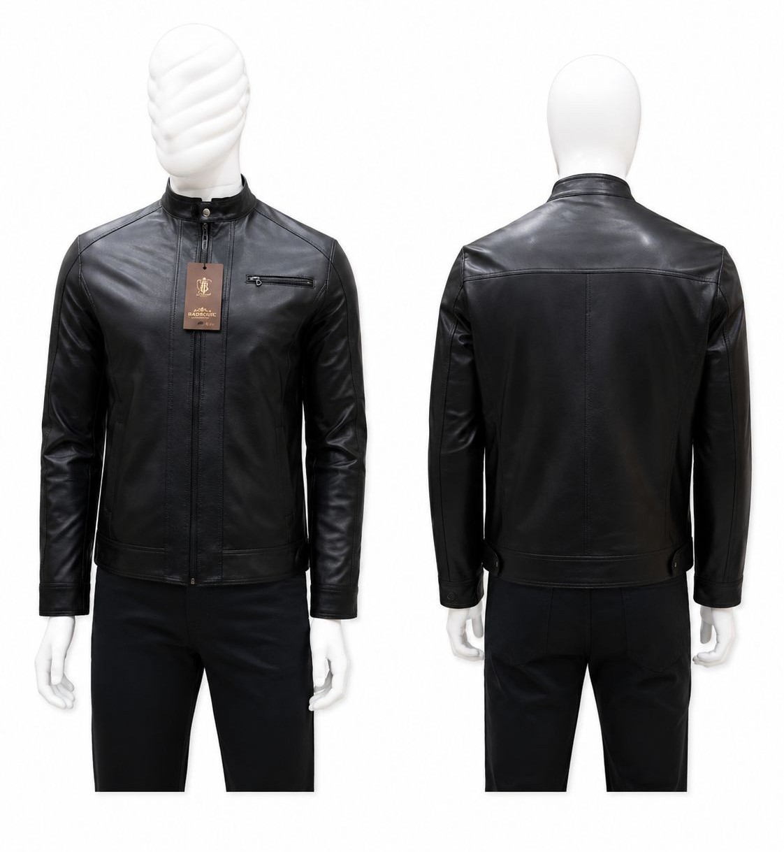 Blouse Homme en Cuir