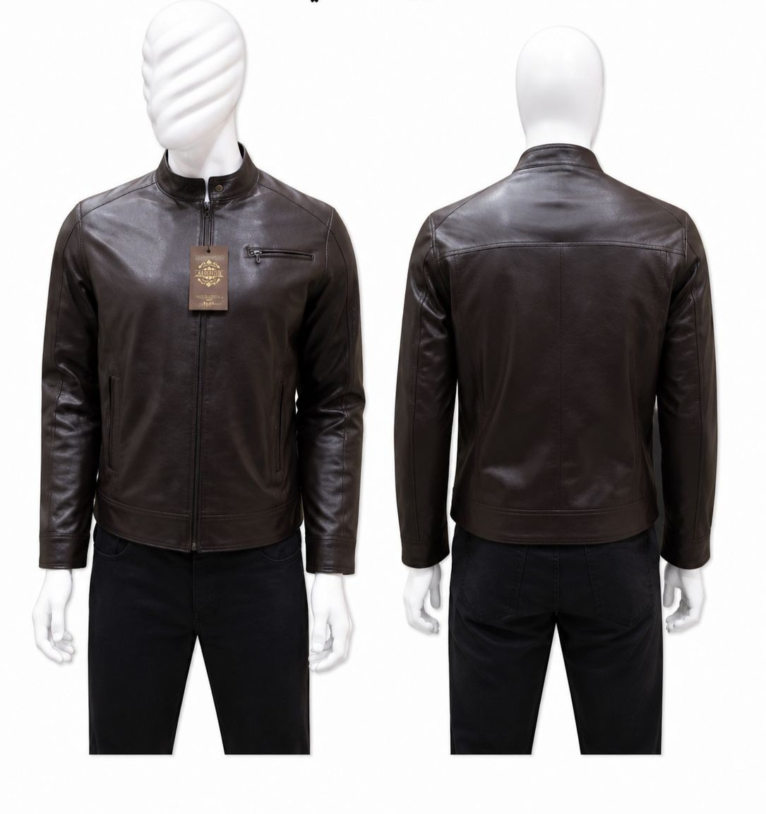 Blouse Homme en Cuir