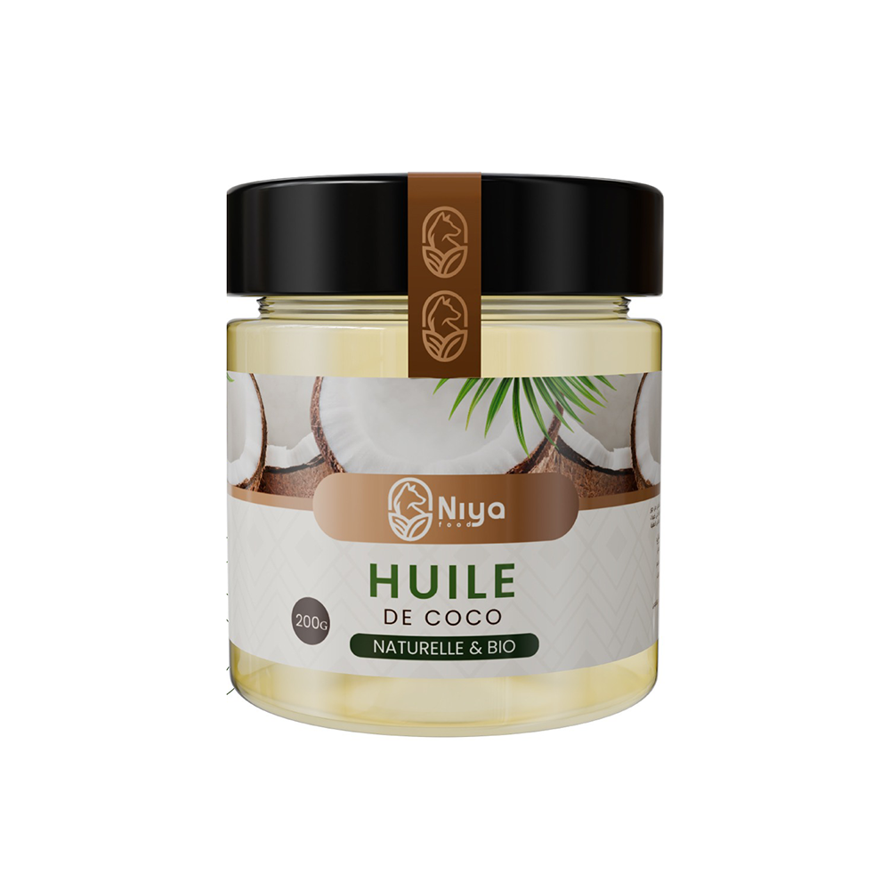 Huile de noix de coco alimentaire