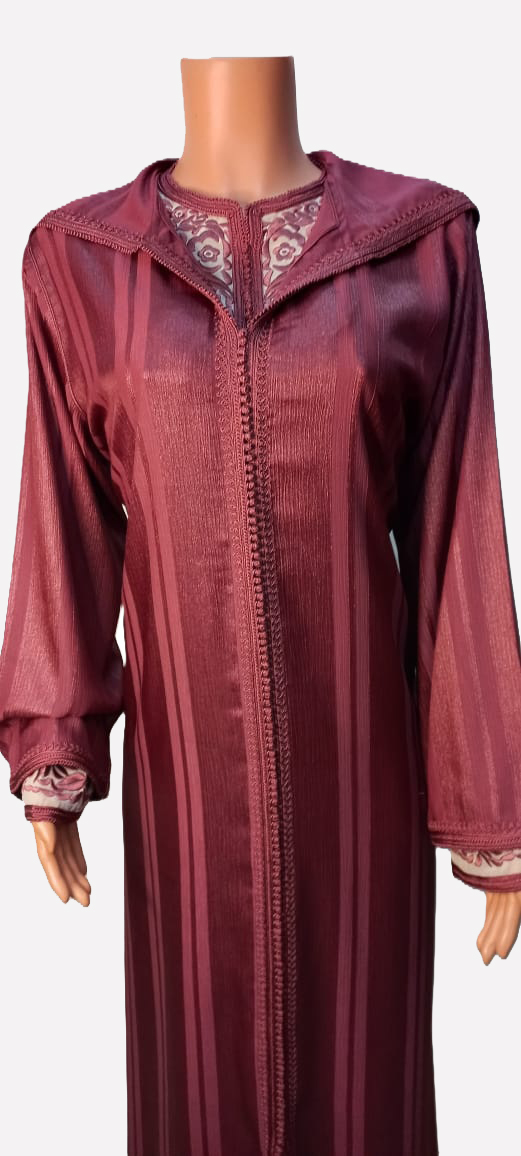 Djellaba féminine traditionnelle