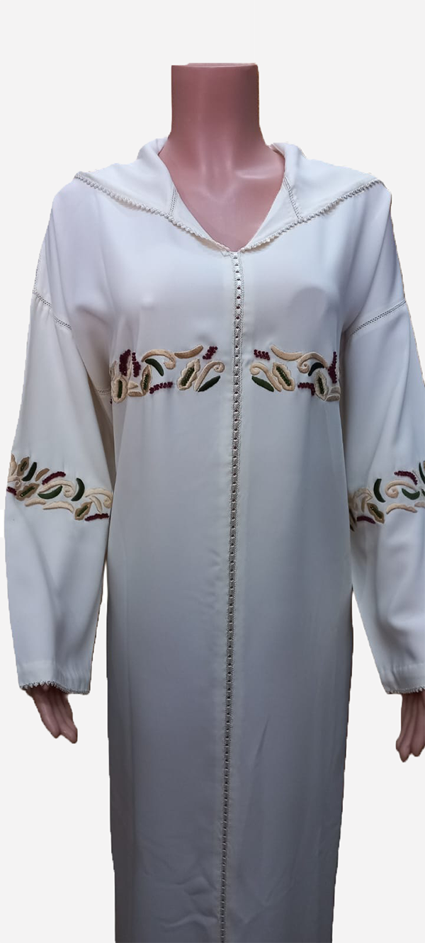 Djellaba féminine traditionnelle