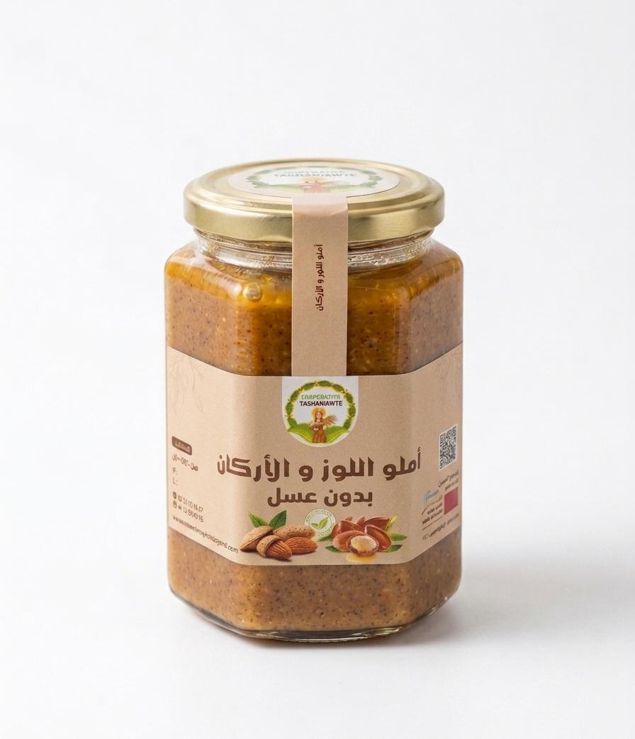 Amlou d'Amandes à l'Argan sans Miel