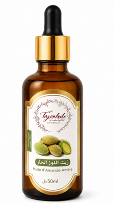 Huiles naturelles:Huile d’amande + Huile de ricin + Huile de sésame + Huile de romarin + Huile de thym + Huile d’amande amère