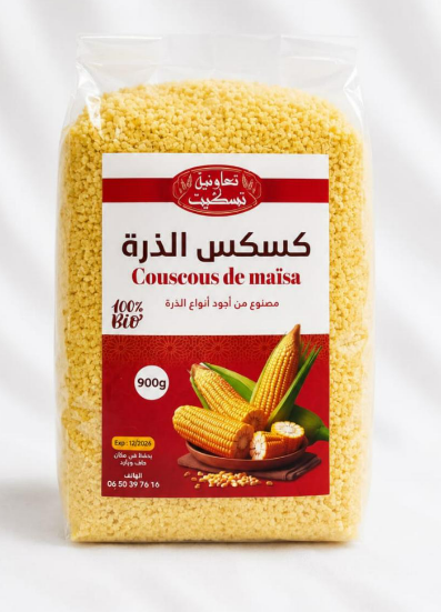 Couscous de maïs naturel sans gluten