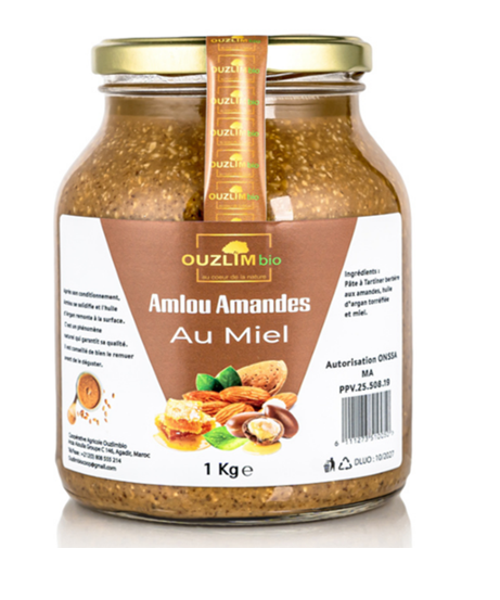 Amlou aux amandes avec miel