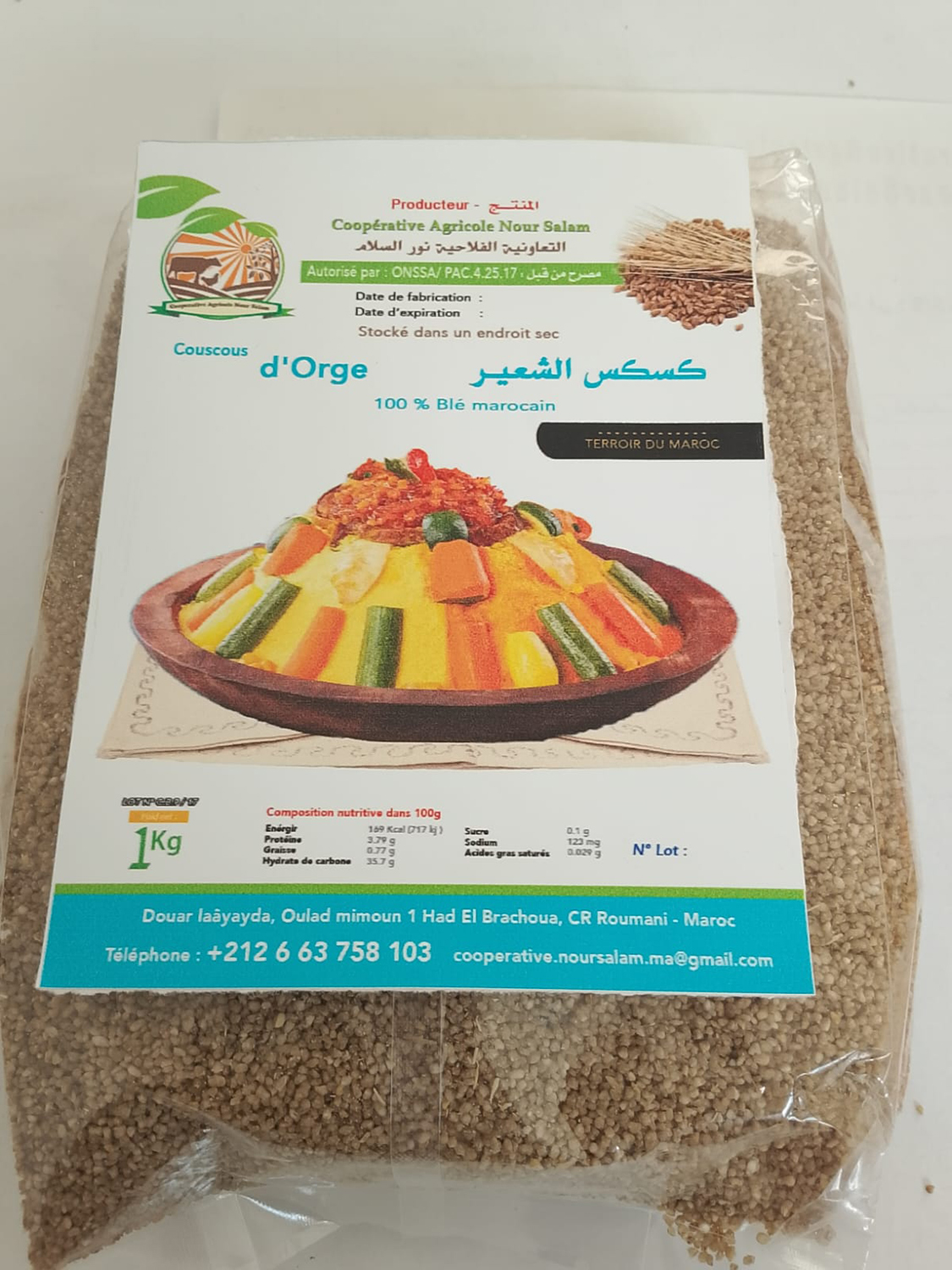 Couscous d'orge